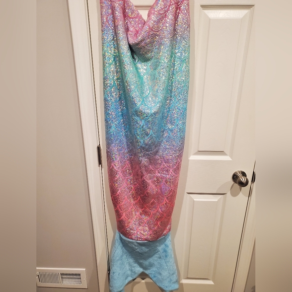 Justice Other Justice Mermaid Tail Super Plush Step In Blanket